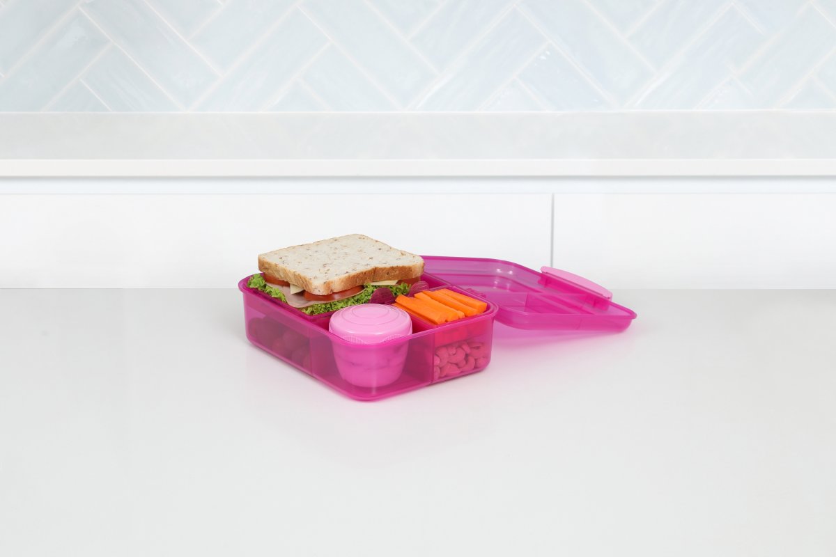 Sistema Bento Lunch matlåda, 1,65L, rosa