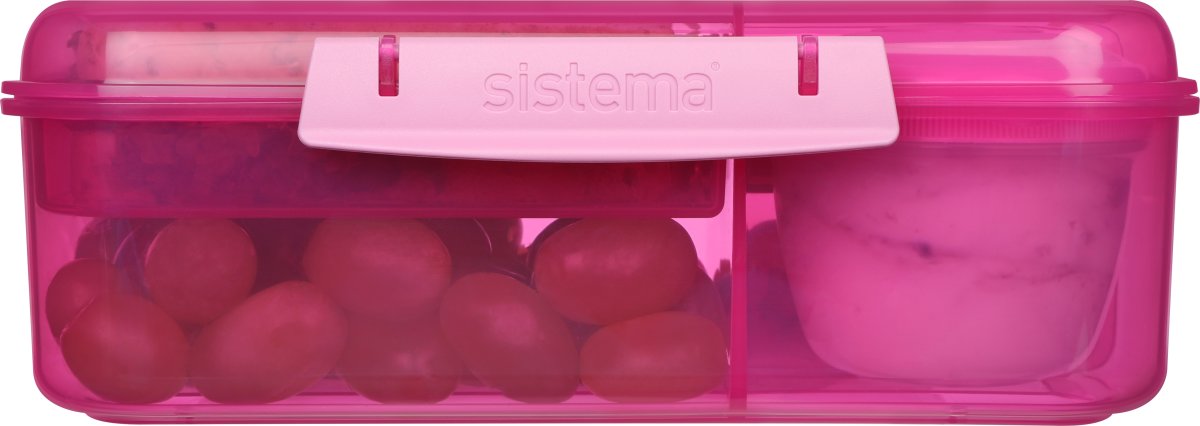 Sistema Bento Lunch matlåda, 1,65L, rosa