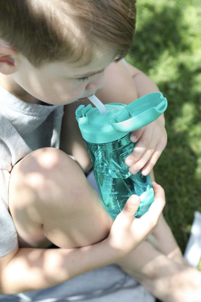 Sistema Tritan QuickFlip vattenflaska, 520ml, blå