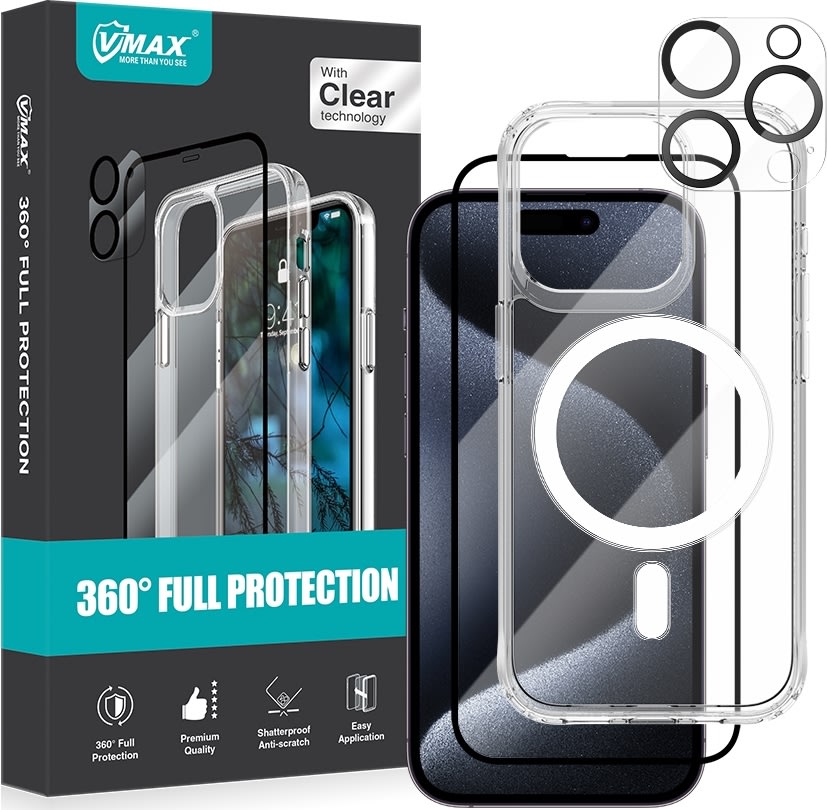 VMax 3-i-1-skydd för iPhone 14 Pro