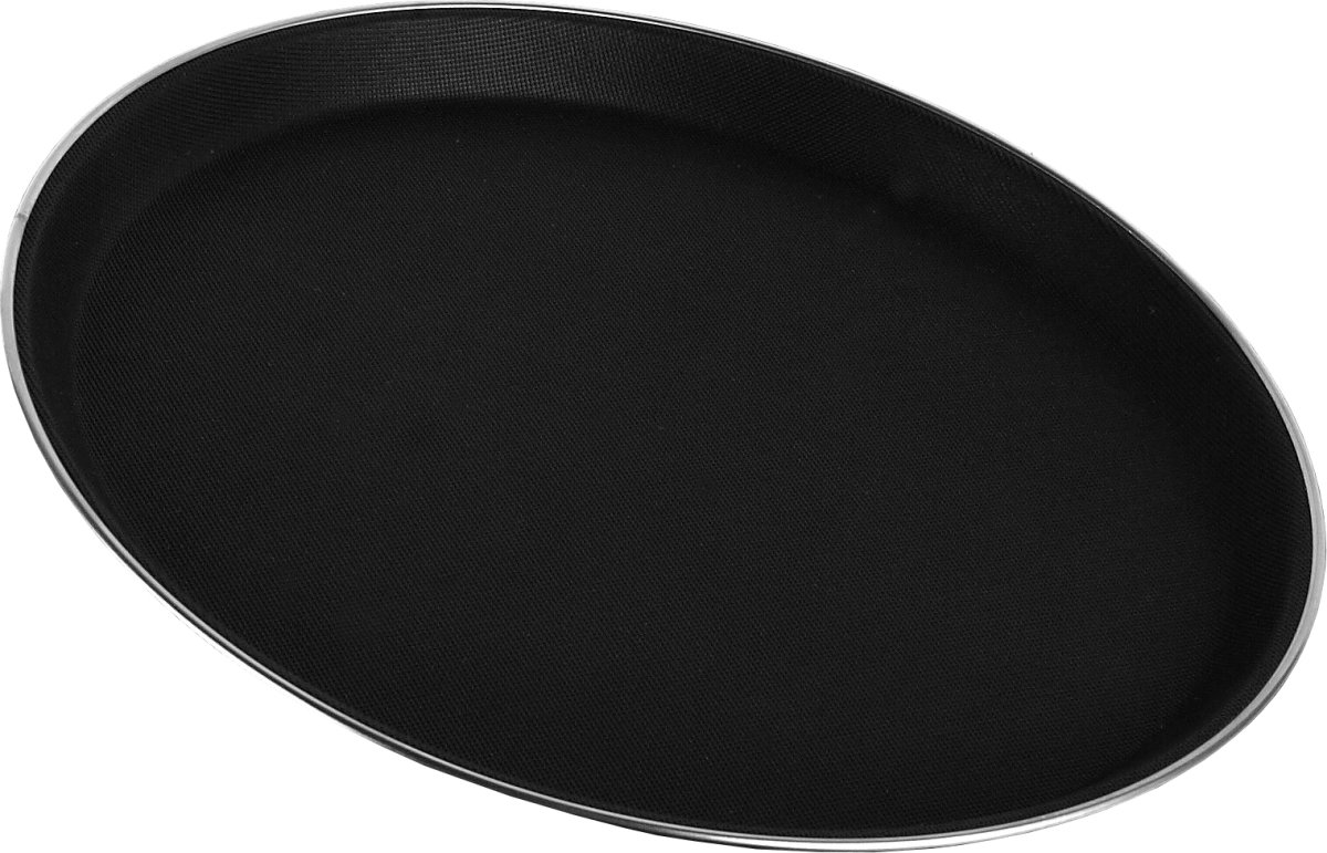 Steel Function serveringsbricka, Ø 36 cm, svart