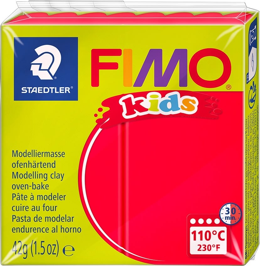 Lera Fimo Kids 42 g Röd
