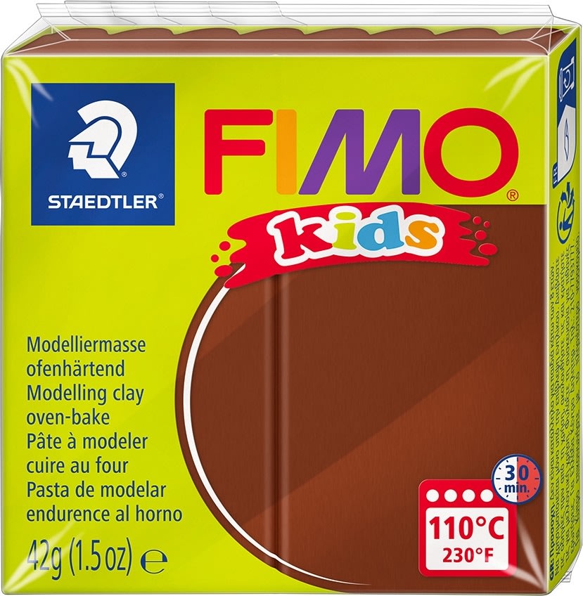 Lera Fimo Kids 42 g Brun