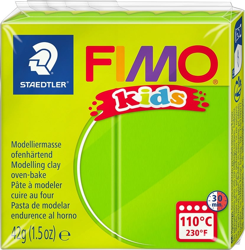Lera Fimo Kids 42 g Ljusgrön