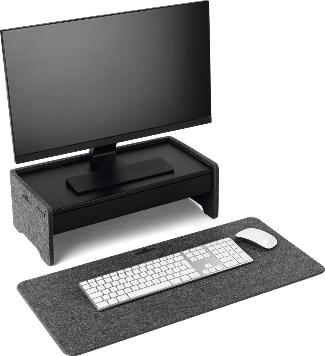 Durable EFFECT skrivbordsunderlägg, mörkgrå