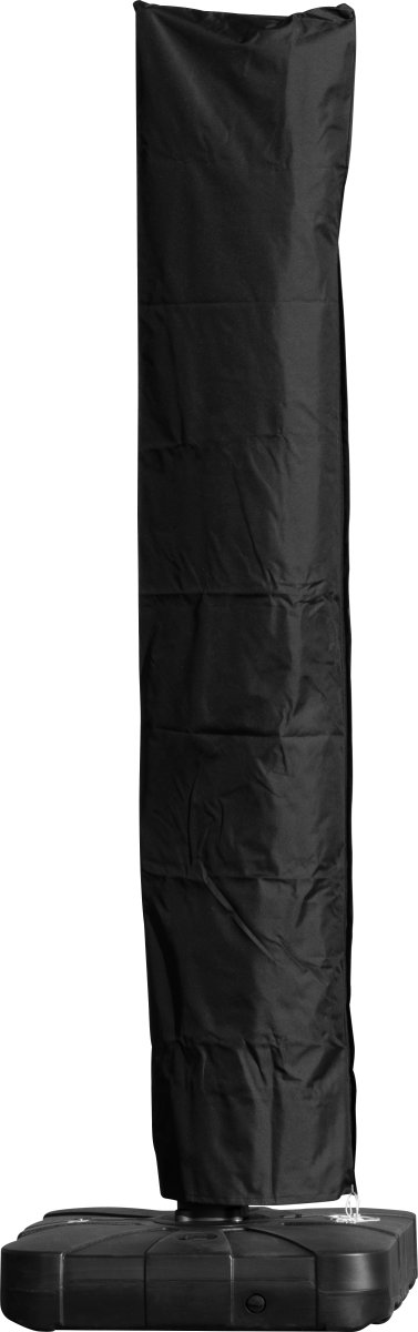 Hängparasoll 3x4m inkl. fot med hjul+skydd, beige