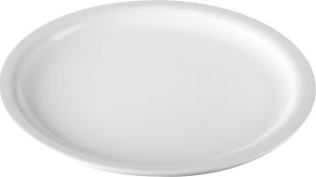 Buffet Line Dessertfat, Melamin, Vit, 19 cm