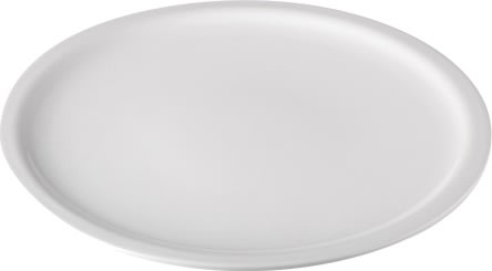 Buffet Line Middagstallrik, melamin, vit, 25 cm