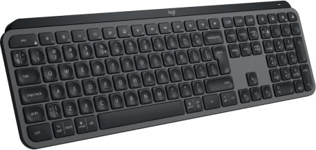 Logitech MX Keys S tangentbord, nordiskt, svart