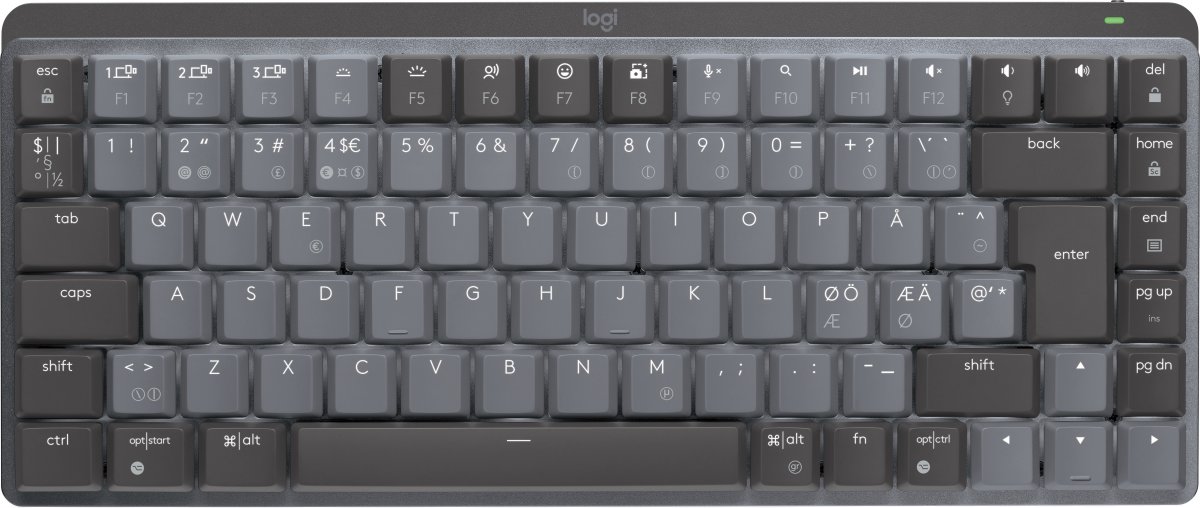 Logitech MX Mechanical Mini tangentbord, nordiskt