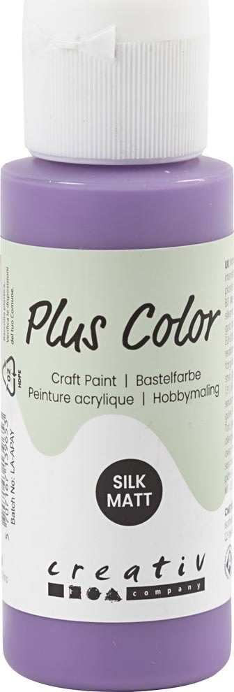 Hobbyfärg Plus Color 60ml mörk lila