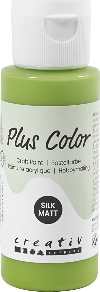 Hobbyfärg Plus Color 60ml leaf green