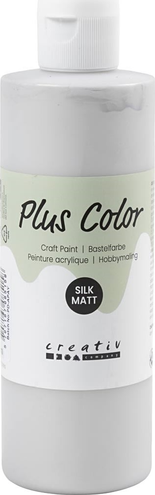 Hobbyfärg Plus Color 250 ml silver