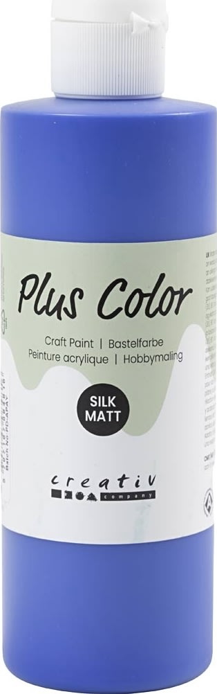 Hobbyfärg Plus Color 250 ml ultra marine