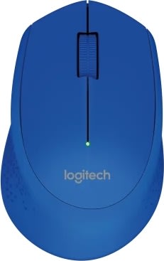 Logitech M280 trådlös datormus, blå