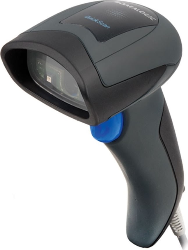 Datalogic Quickscan QD2430 EAN skanner med stativ