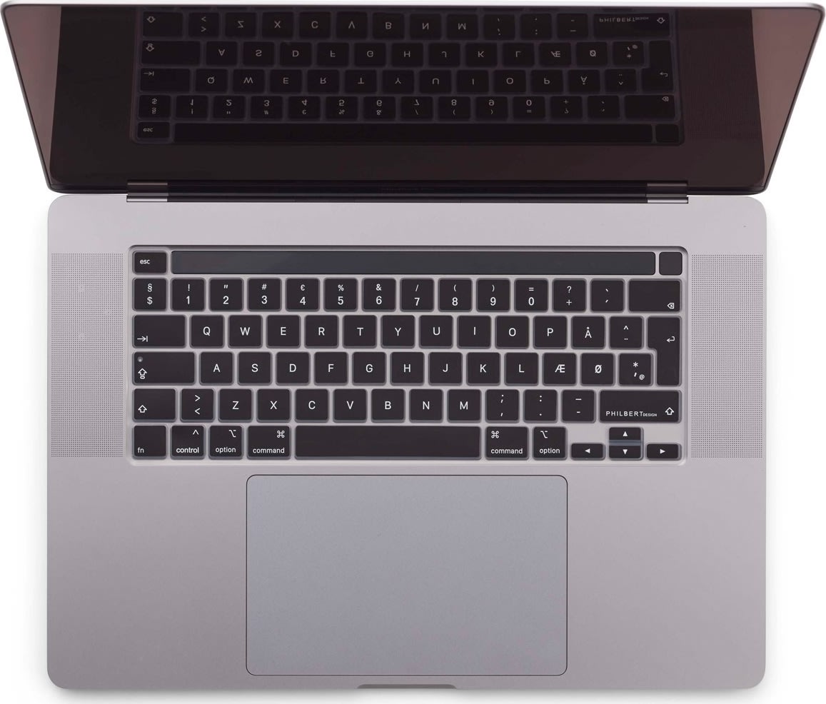Philbert KB Cover MacBook 13-16" Pro 2022, svart
