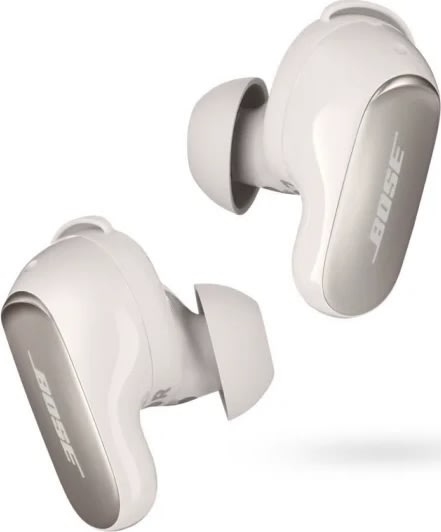 Bose QuietComfort Ultra öronsnäckor, vit