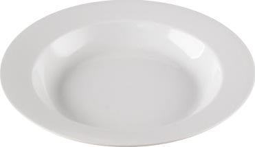 Venice Djup tallrik, vit, 23 cm.