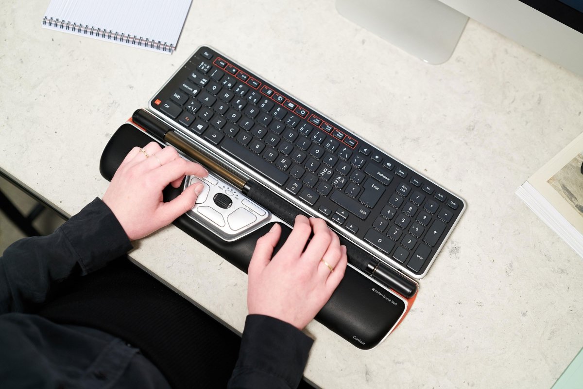 Contour RollerMouse Red Plus + Balance Keyboard