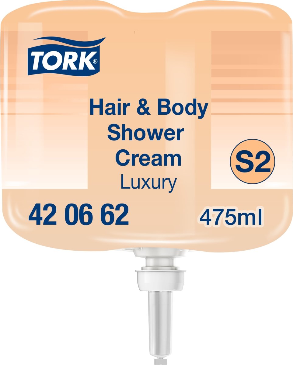 Tork S2 Luksus Hair & Body tvål | 475 ml