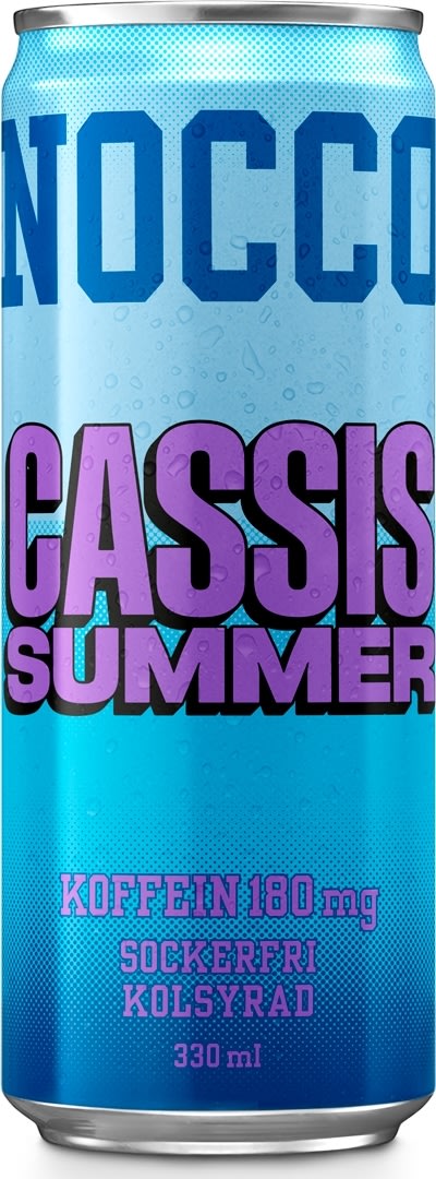Nocco Energidryck, Cassis Summer,  33 cl