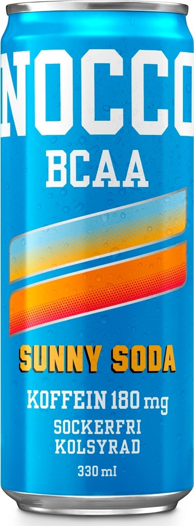 Nocco Focus energidryck, Sunny Soda, 33 cl