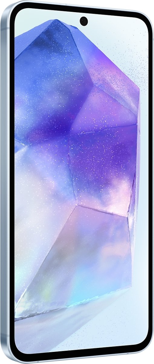 Samsung Galaxy A55 5G Smartphone, 128 GB, ljusblå