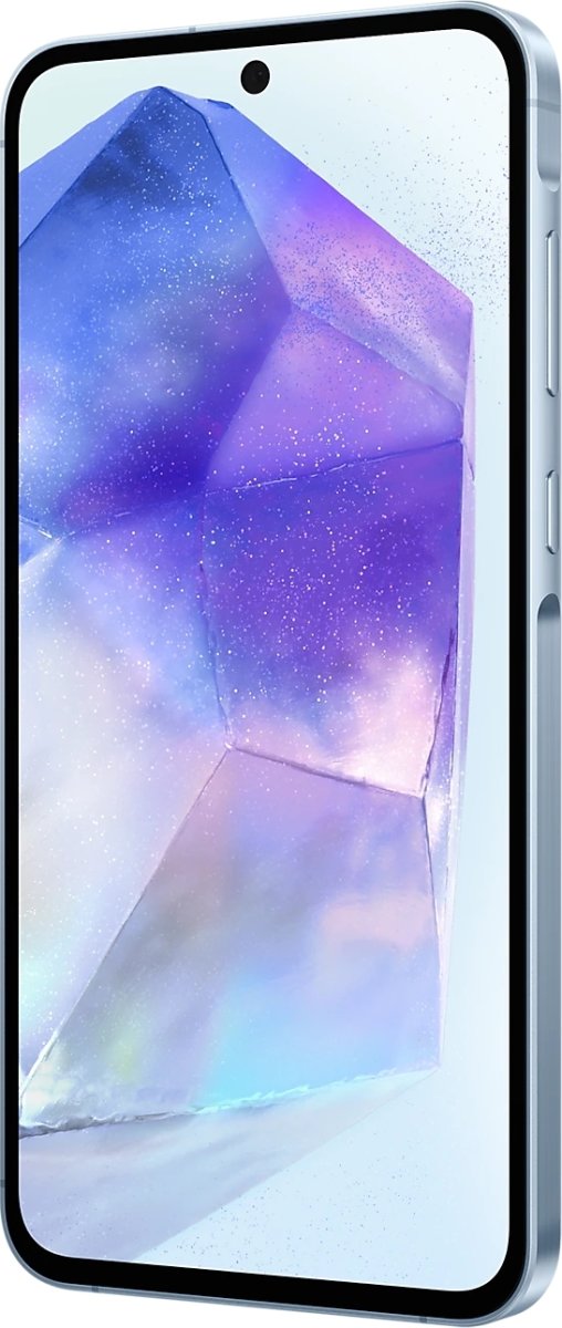 Samsung Galaxy A55 5G Smartphone, 256 GB, ljusblå