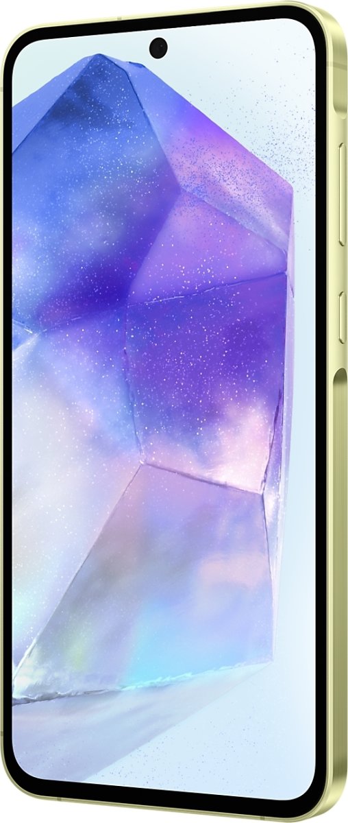 Samsung Galaxy A55 5G Smartphone, 128 GB, gul