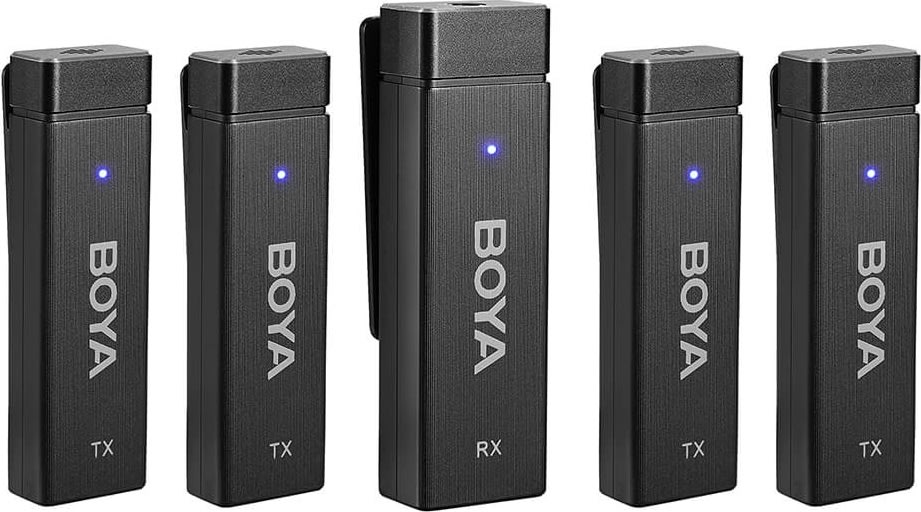 BOYA BY-W4 Trådlöst 2,4 GHz mikrofonsystem