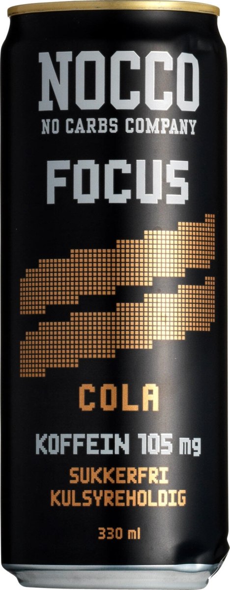 Nocco Focus Energidryck, Cola, 33 cl