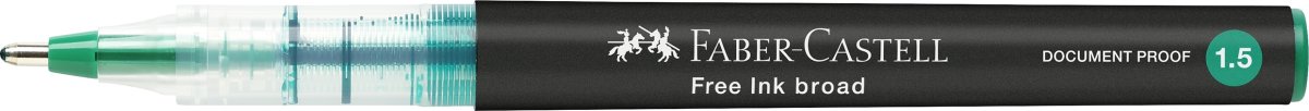Faber-Castell Free Ink Bläckpenna, B, Grön