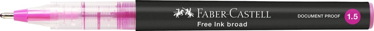 Faber-Castell Free Ink Bläckpenna, B, Rosa