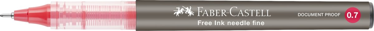 Faber-Castell Free Ink Bläckpenna, F, Röd