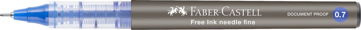 Faber-Castell Free Ink Rollerballpenna, F, Blå