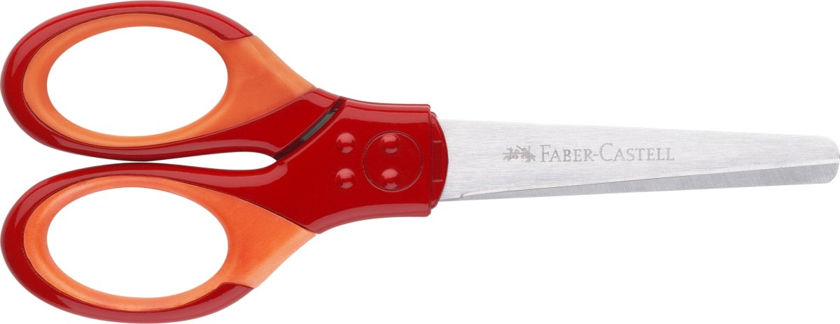 Faber-Castell Grip skolsax, Röd