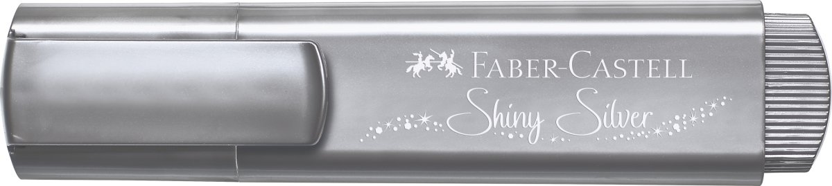 Faber-Castell Highlighter, Metallic, Silver