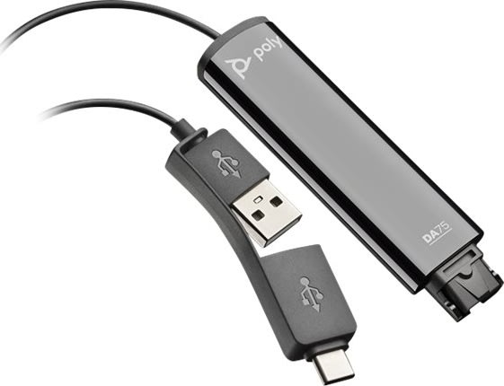 Poly DA Series DA75 USB-C / USB-A externt ljudkort