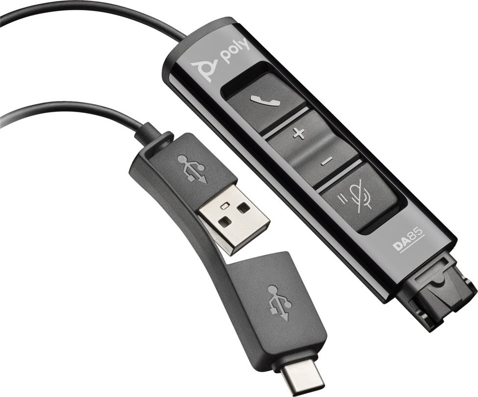 Poly DA75 USB-C / USB-A externt ljudkort