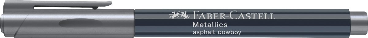 Faber-Castell Metallics Marker, Mörkgrå