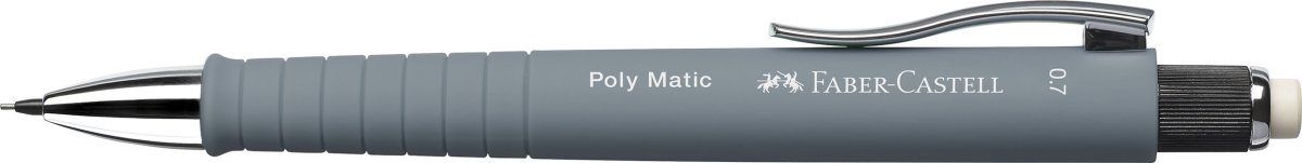Faber-Castell Poly mekaniska pennor | 0,7 | Grå