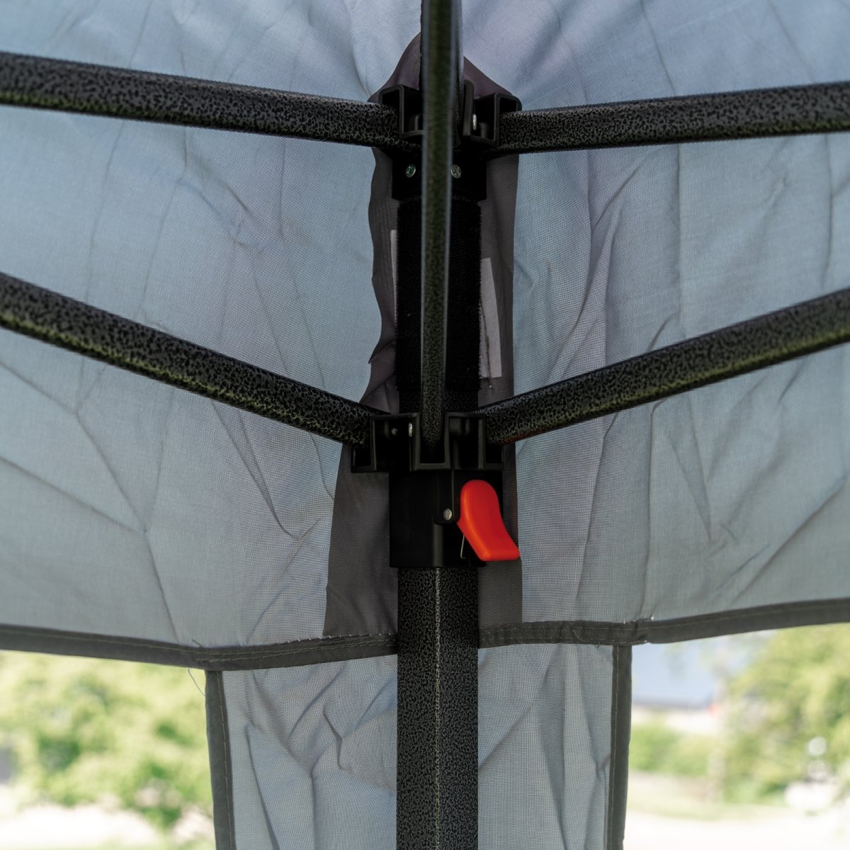 Easy Up Pavilion 3x3 m. med burband, Grå