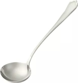 Chippendale såsslev, blank
