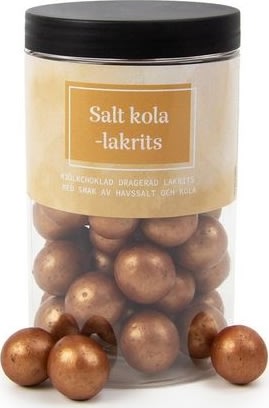 Konfekt, salt kolalakrits, 250g