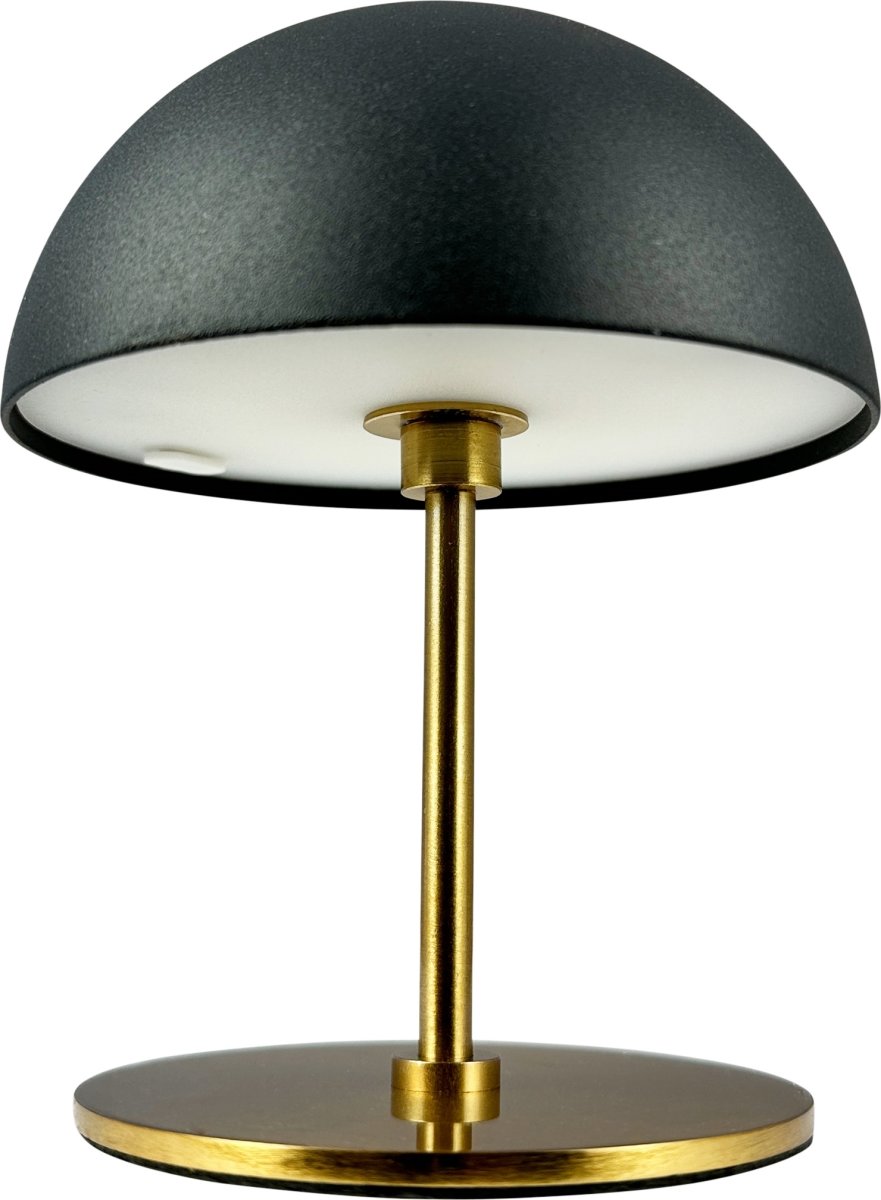 Dyberg Larsen ALONG LED-bordslampor, svart, 2 st.