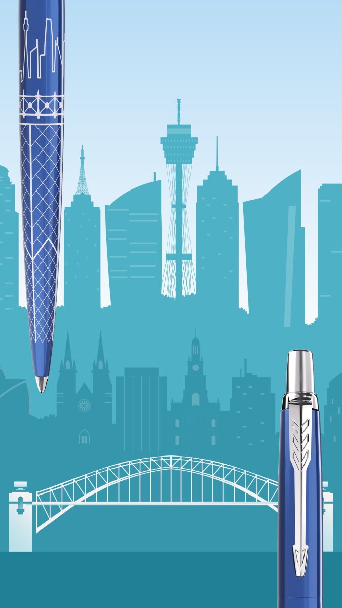 Parker Jotter Global Icons Kulspets, M, Sydney