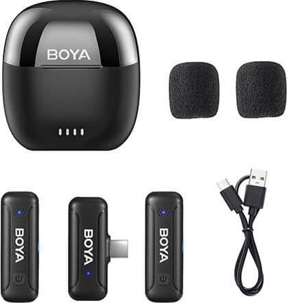 Boya BY-WM3T-U2 2,4 GHz trådlöst mikrofonsystem