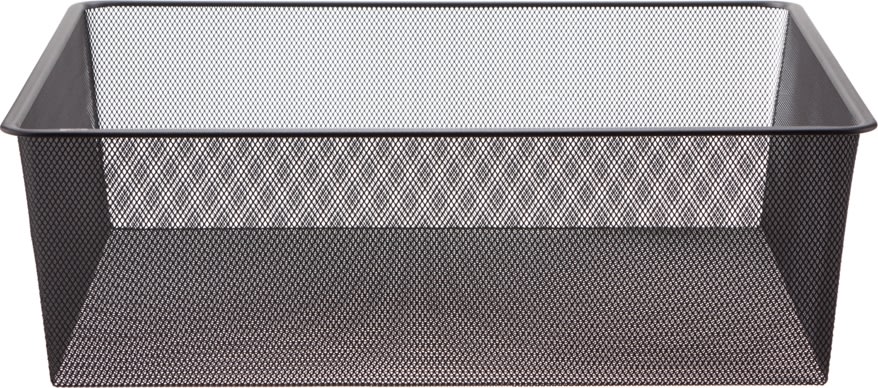 Elfa trådkorg t. utdragbar ram 52,60x52x18,2cm,grå