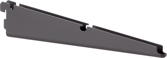 Elfa klick-konsol 30, längd 333 mm, matt grå